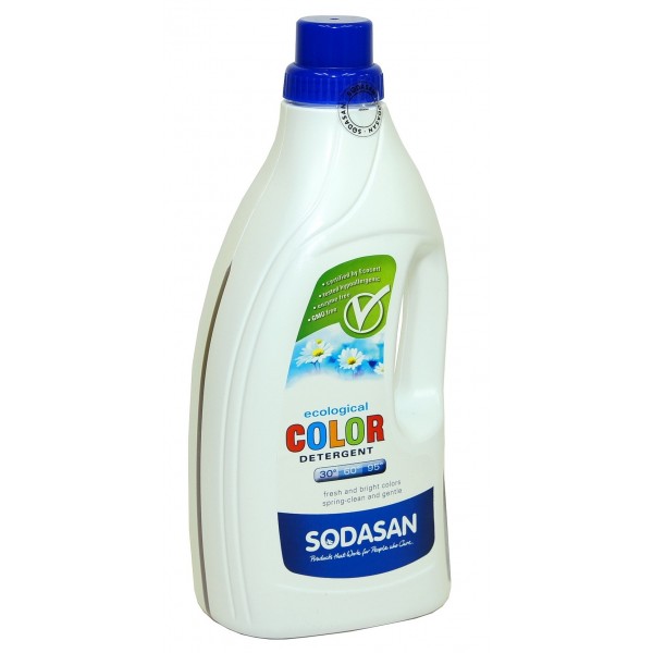 Ecological COLOR Detergent 1.5L - Sodasan - BabyOnline HK